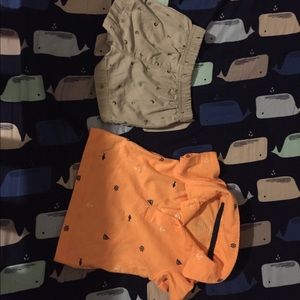 Carters size 3months baby boy nautical outfit